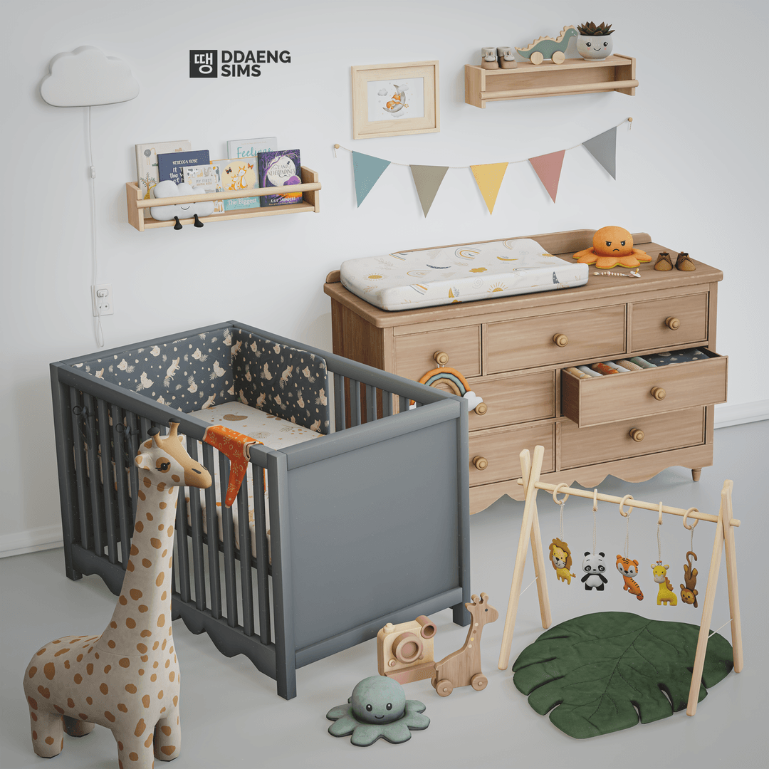 Скриншот мода Мебель для детской Serenity Nursery